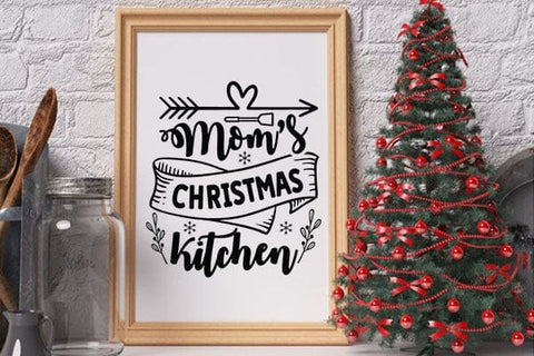 Moms christmas kitchen SVG Angelina750 