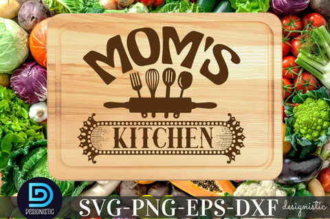Mom's kitchen, Kitchen Quotes SVG SVG DESIGNISTIC 