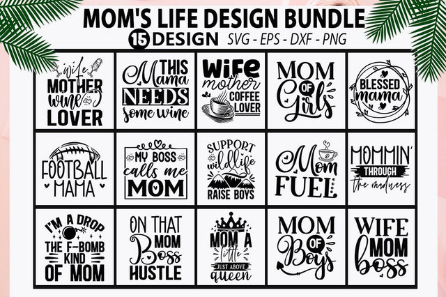 Moms Life SVG Bundle.Mom Life svg, mom skull svg, SVG Designangry 