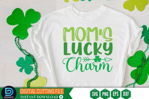 Mom's Lucky Charm SVG SVG DESIGNISTIC 