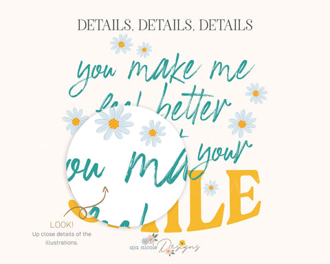 Moms Smile Sublimation Design Sublimation Aja Nicole Designs 