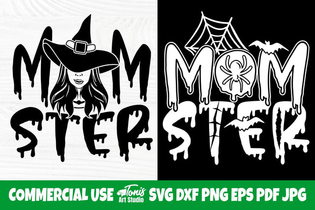 Momster Shirt SVG, Halloween Mom Svg, Spooky Png SVG TonisArtStudio 