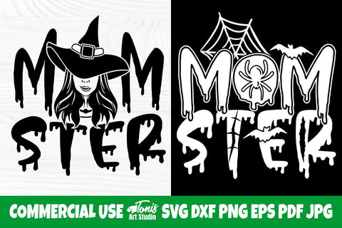 Momster Shirt SVG, Halloween Mom Svg, Spooky Png SVG TonisArtStudio 