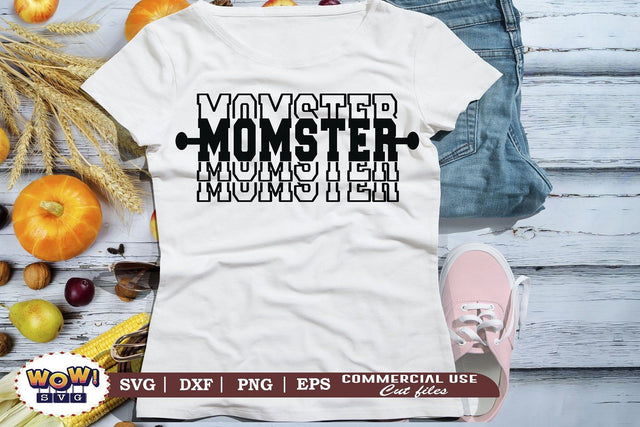 Momster stacked text svg, Halloween cutting file, 31st october svg, Halloween svg, Halloween cricut files, halloween sign svg, SVG DXF PNG SVG Wowsvgstudio 