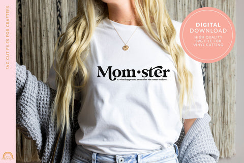 Momster SVG File for Halloween With Definition HM SVG Pixel Sublimation 