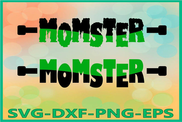 Momster Svg, Mom Halloween Monster, Spooky Mom SVG AlexSVGStudio 