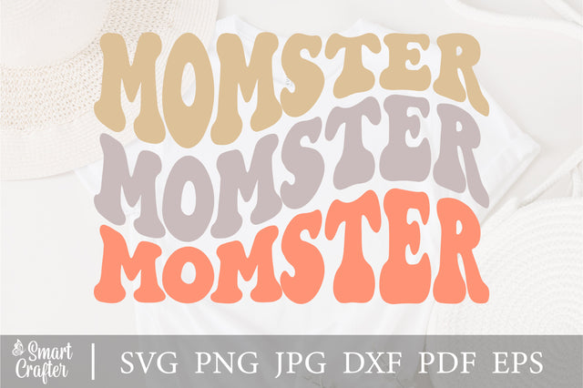 Momster Svg, Trick Or Treat Svg, Happy Halloween Svg, Spooky Vibes Svg, Witch Svg, Fall, Svg, Png Files For Cricut Sublimation SVG Fauz 