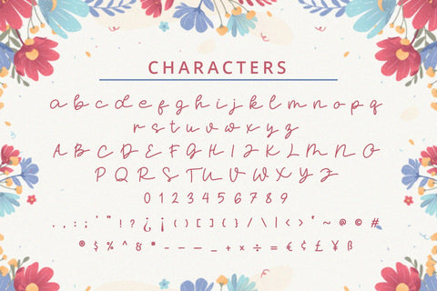 Momy & Marsa - Handwritten Font Font Alpaprana Studio 