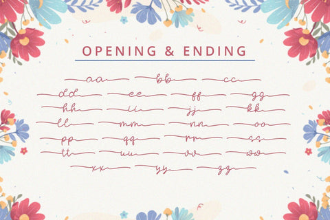 Momy & Marsa - Handwritten Font Font Alpaprana Studio 