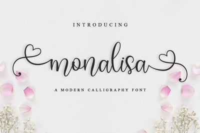 monalisa lovely font Font Anastasia 