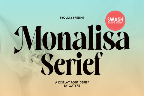 Monalisa Serif Font gatype 