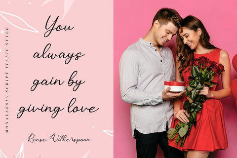 Monallesia Script Font AEN Creative Store 