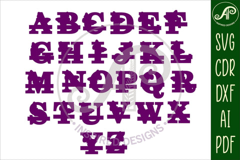 Monarch Butterfly monogram letter Name signs 3 layer design bundle SVG APInspireddesigns 