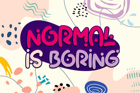 Monas - Catchy Font Font Dm Letter Studio 