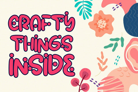 Monas - Catchy Font Font Dm Letter Studio 