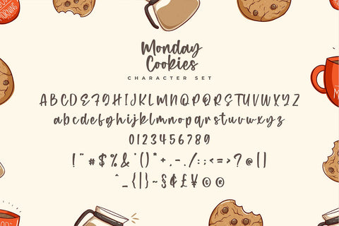 Monday Cookies - A Handwritten Script Font Font Typobia 