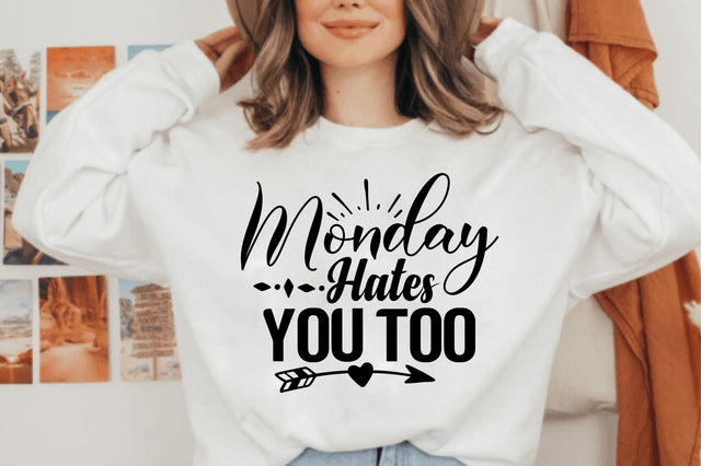 Monday Hates You Too svg SVG orpitasn 