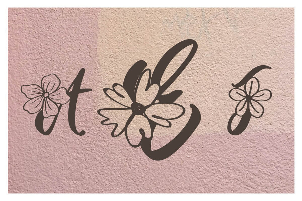 Monday Monogram - So Fontsy