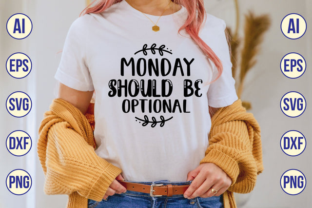 monday should be optional svg SVG shah alam 