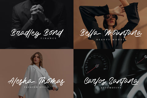 Monday Vibes - Modern Script Font Font Alpaprana Studio 