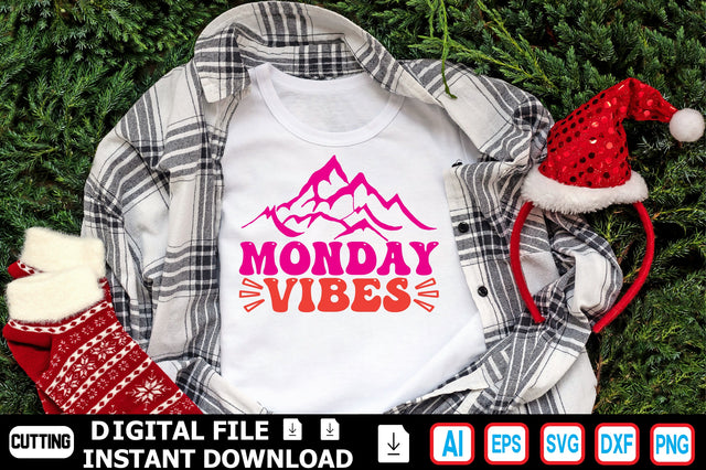 Monday Vibes SVG Craftlabsvg24 