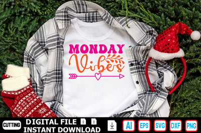 Monday Vibes SVG Craftlabsvg24 