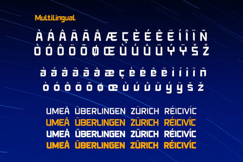 Mondera Font twinletter 