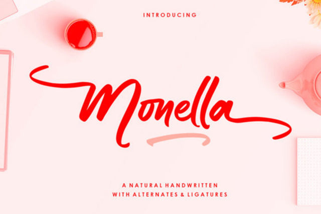 Monella Font gatype 