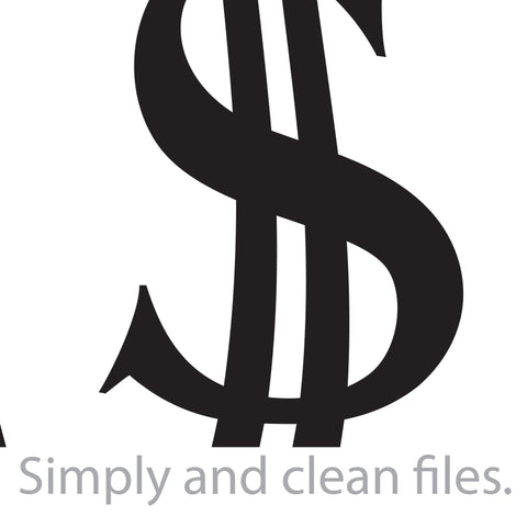 Money bag with dollar sign SVG TribaliumArtSF 