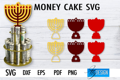 Money Cake SVG | Money Holder SVG Design | Gift SVG Design SVG Fly Design 