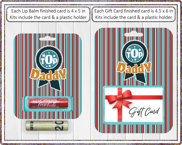 Money Card Holder Father's Day Daddy PNG and Cutting File Digital Pattern Designs by Rae 