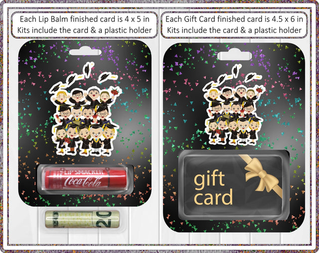 Money Card Holder Graduate Children PNG and Cutting File Digital Pattern Designs by Rae 