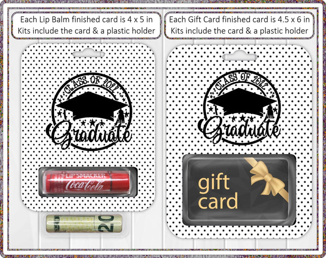 Money Card Holder Graduation Class Of PNG and Cutting File Digital Pattern Designs by Rae 