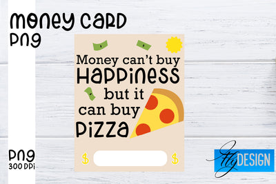 Money Card PNG Designs | Money Holder Printable SVG Fly Design 