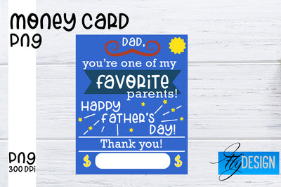 Money Card PNG Designs | Money Holder Printable SVG Fly Design 