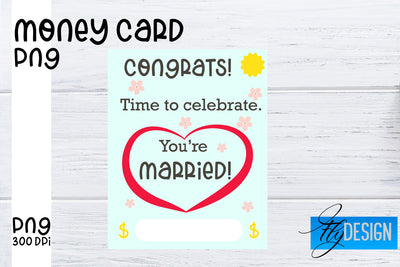 Money Card PNG Designs | Money Holder Printable SVG Fly Design 