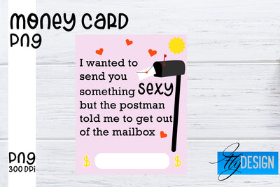 Money Card PNG Designs | Money Holder Printable SVG Fly Design 