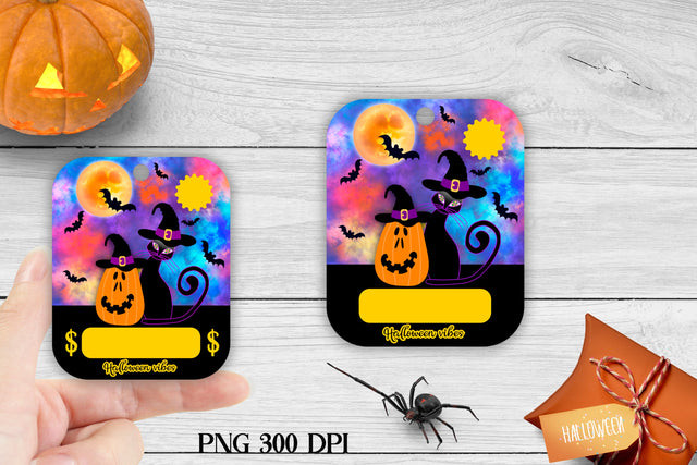 Money card PNG | Halloween printable Sublimation Svetana Studio 