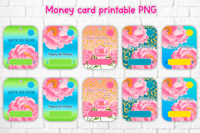 Money card PNG | Money card holder Sublimation Svetana Studio 