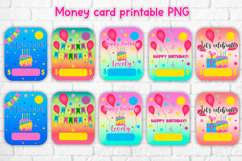 Money card PNG | Money card holder Sublimation Svetana Studio 