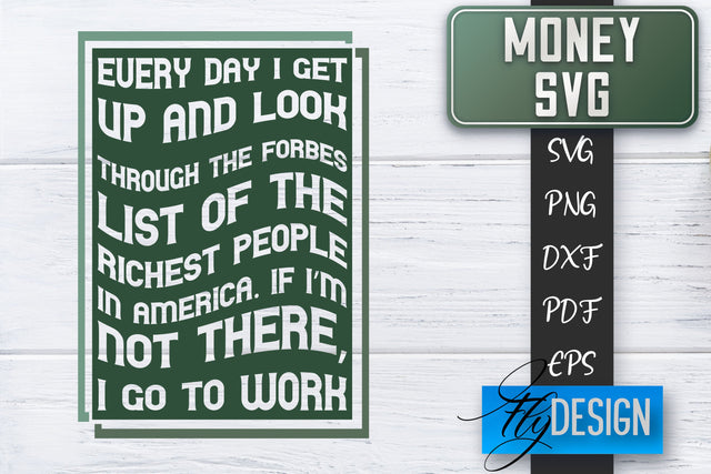 Money SVG | Money is all I need SVG | Money Quote | Spending Money SVG SVG Fly Design 