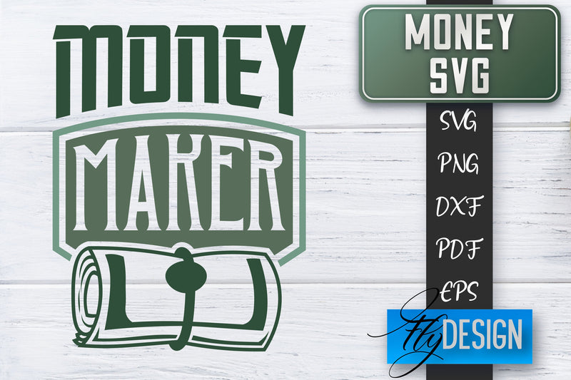 Money SVG | Money is all I need SVG | Money Quote | Spending Money SVG SVG Fly Design 