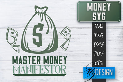 Money SVG | Money is all I need SVG | Money Quote | Spending Money SVG SVG Fly Design 