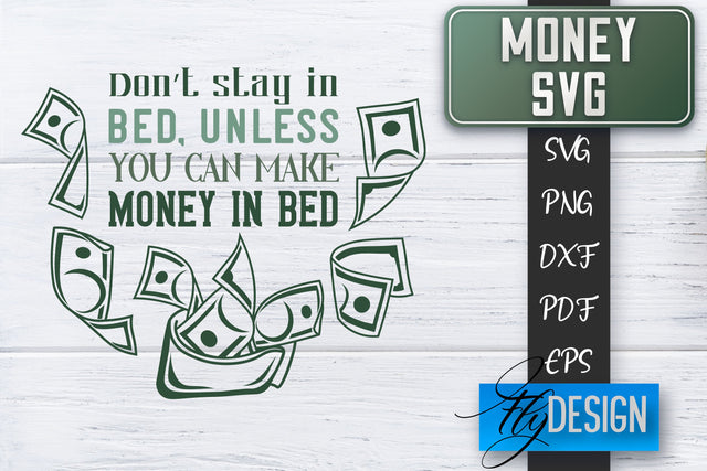Money SVG | Money is all I need SVG | Money Quote | Spending Money SVG SVG Fly Design 