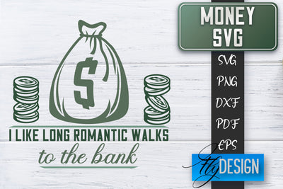 Money SVG | Money is all I need SVG | Money Quote | Spending Money SVG SVG Fly Design 