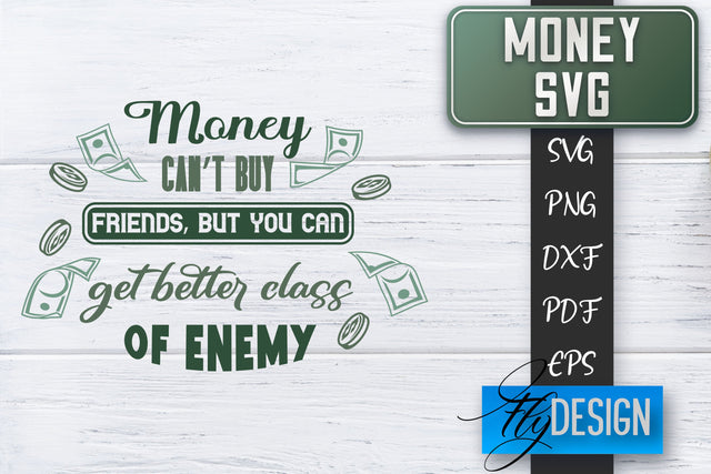 Money SVG | Money is all I need SVG | Money Quote | Spending Money SVG SVG Fly Design 