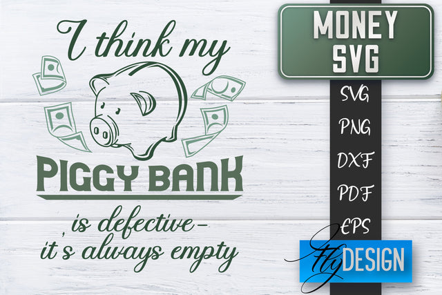 Money SVG | Money is all I need SVG | Money Quote | Spending Money SVG SVG Fly Design 