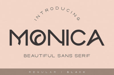 MONICA Font gatype 
