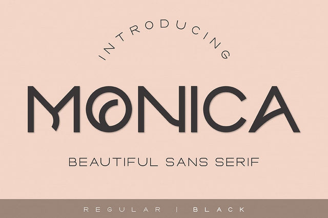 MONICA Font gatype 