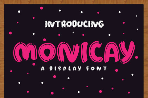 Monicay Font LetterdayStudio 